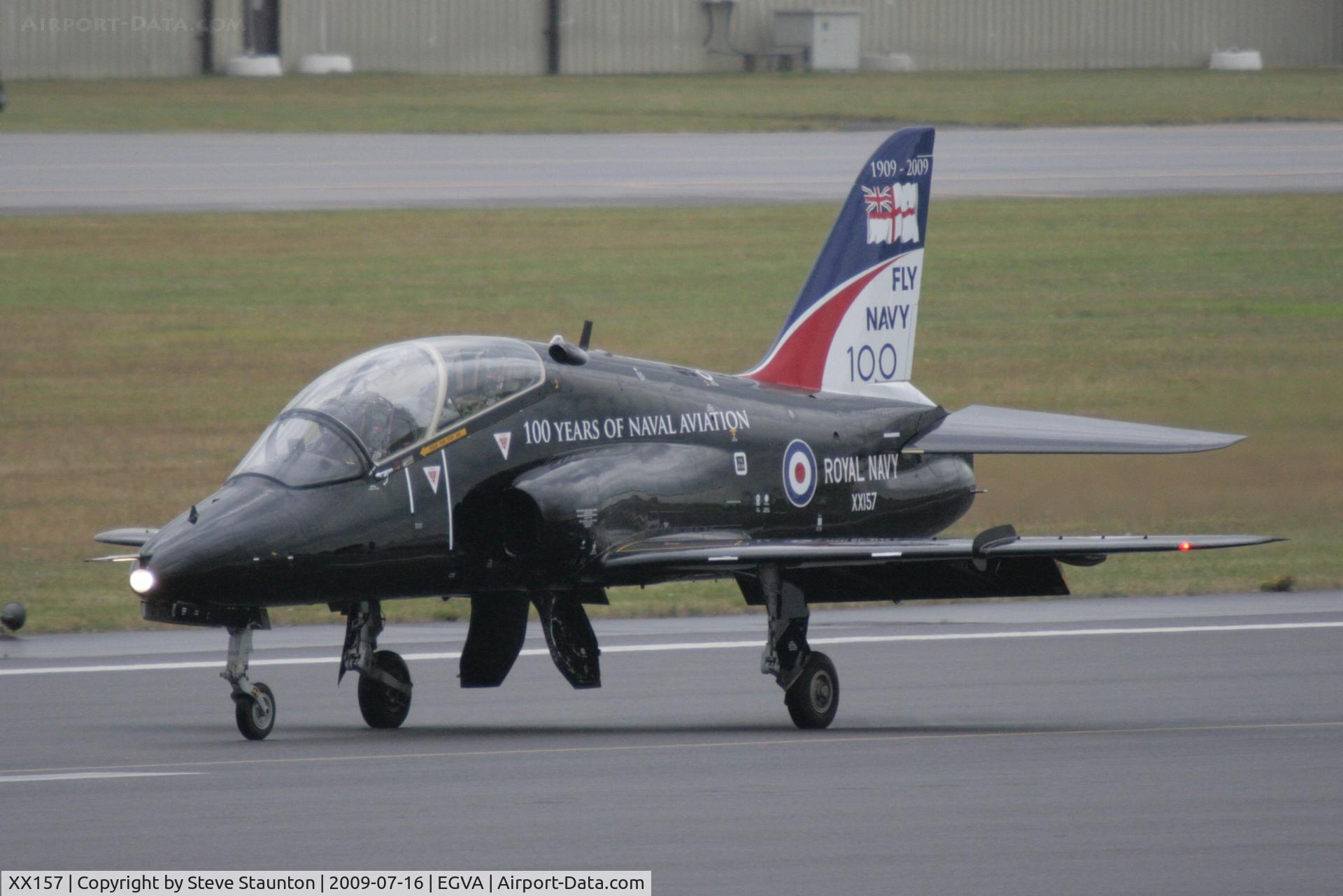 XX157, 1979 Hawker Siddeley Hawk T.1A C/N 003/312003, Taken at the Royal International Air Tattoo 2009