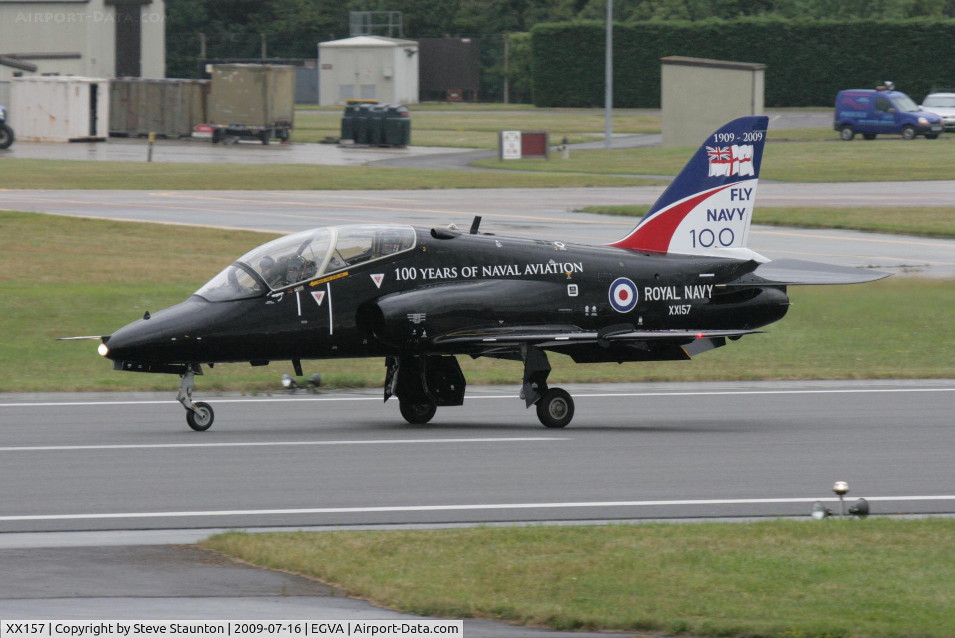 XX157, 1979 Hawker Siddeley Hawk T.1A C/N 003/312003, Taken at the Royal International Air Tattoo 2009