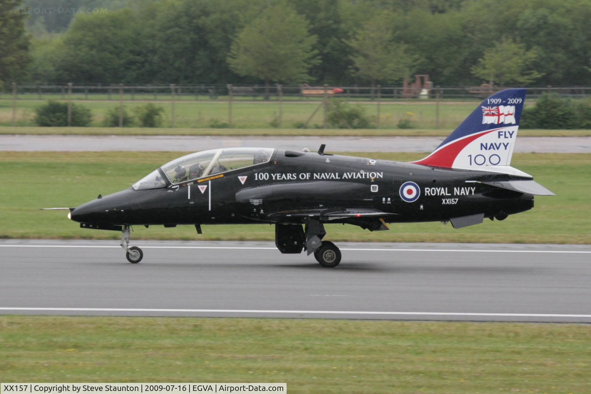 XX157, 1979 Hawker Siddeley Hawk T.1A C/N 003/312003, Taken at the Royal International Air Tattoo 2009