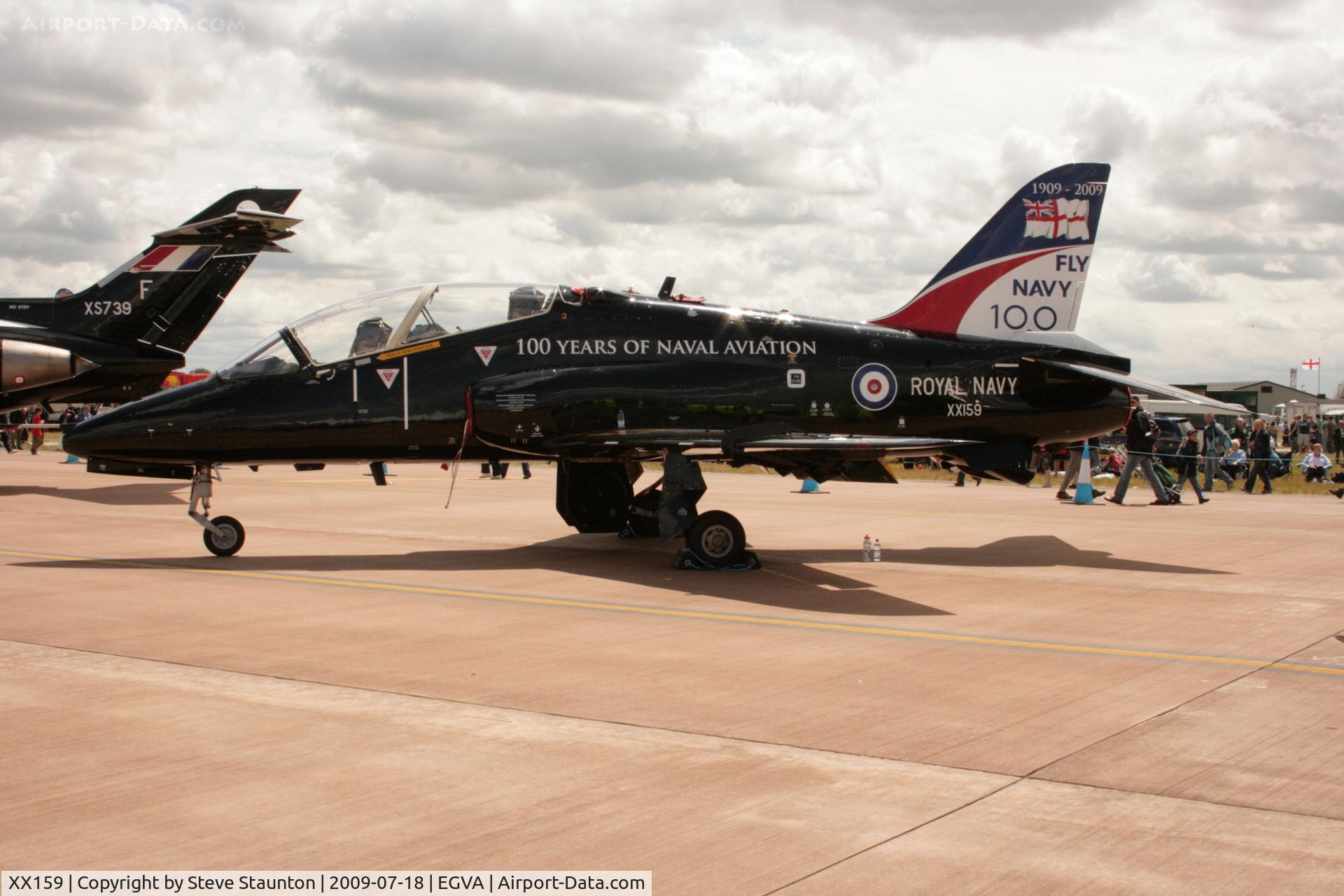 XX159, 1979 Hawker Siddeley Hawk T.1A C/N 005/312005, Taken at the Royal International Air Tattoo 2009