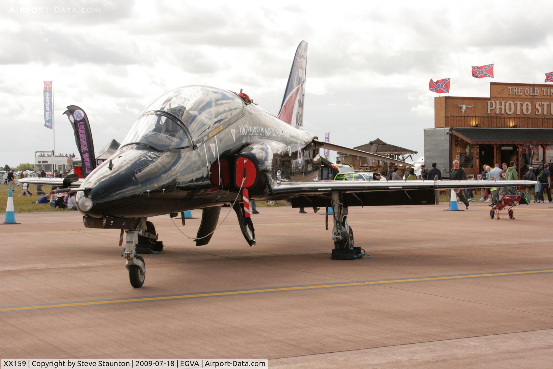 XX159, 1979 Hawker Siddeley Hawk T.1A C/N 005/312005, Taken at the Royal International Air Tattoo 2009