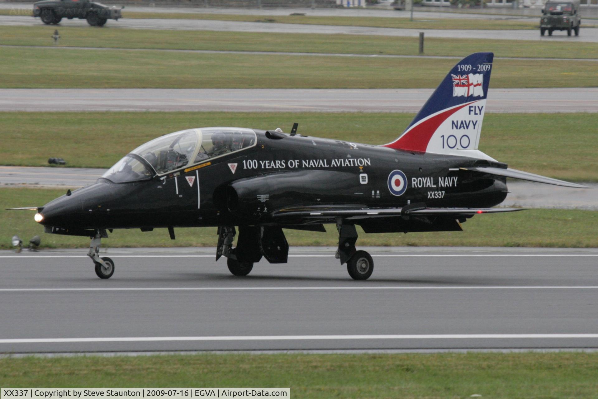 XX337, 1980 Hawker Siddeley Hawk T.1A C/N 312161/186, Taken at the Royal International Air Tattoo 2009