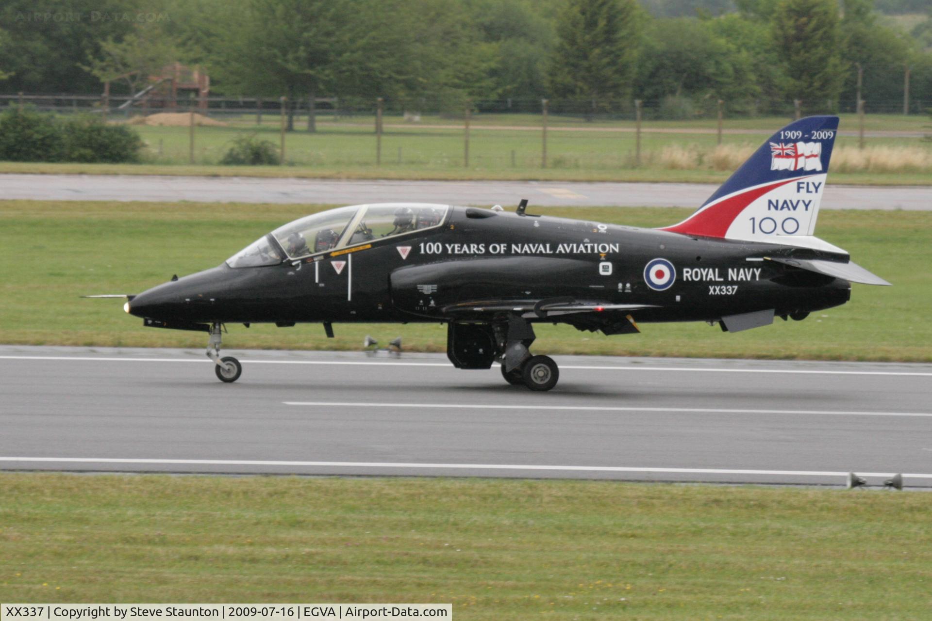 XX337, 1980 Hawker Siddeley Hawk T.1A C/N 312161/186, Taken at the Royal International Air Tattoo 2009