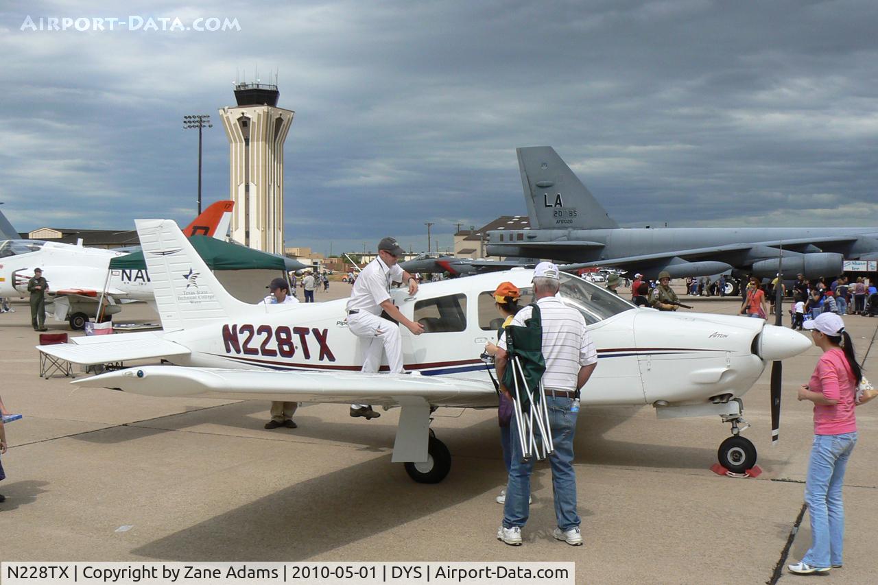 N228TX, 2007 Piper PA-28R-201 Cherokee Arrow III C/N 2844136, At the B-1B 25th Anniversary Airshow - Big Country Airfest, Dyess AFB, Abilene, TX