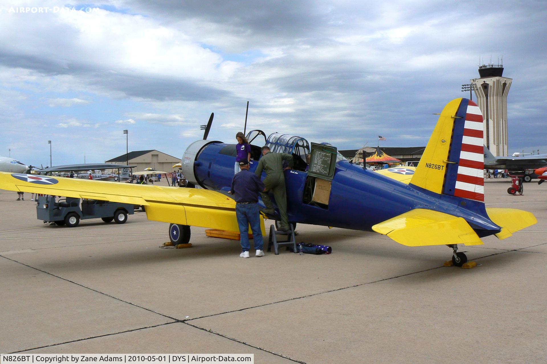 N826BT, 1984 Consolidated Vultee BT-13A C/N 11528, At the B-1B 25th Anniversary Airshow - Big Country Airfest, Dyess AFB, Abilene, TX