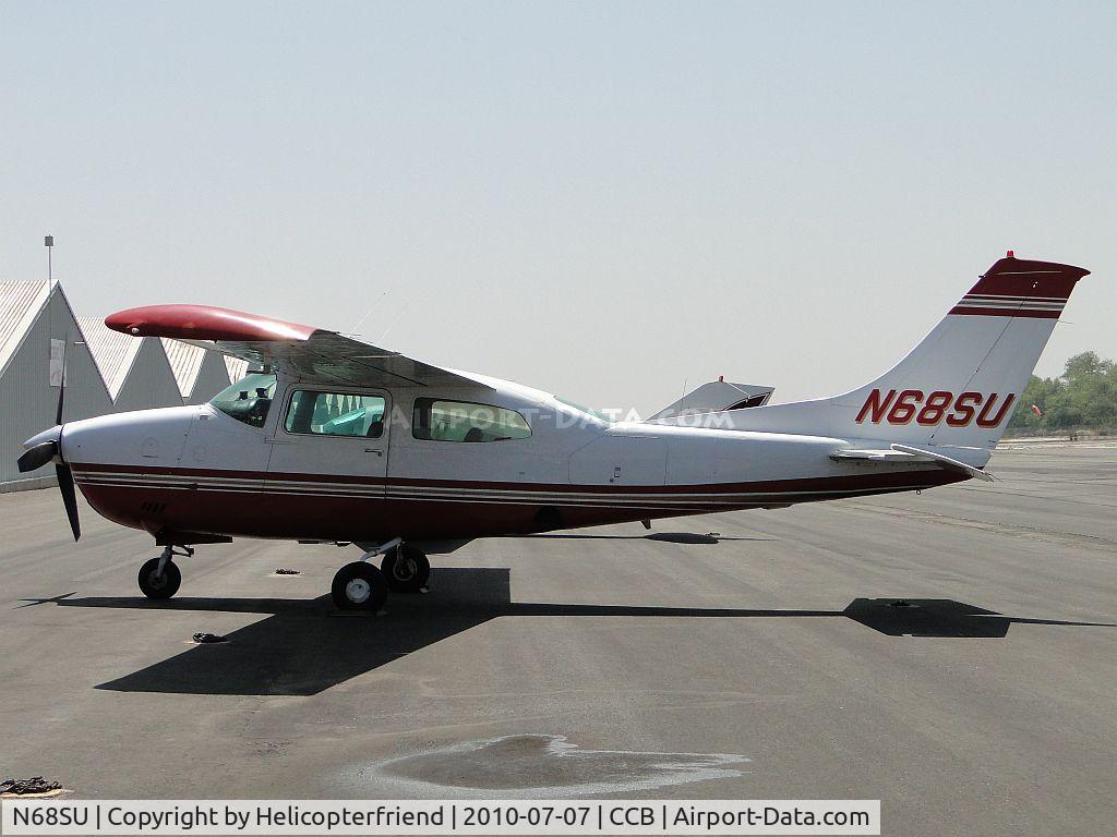N68SU, 1977 Cessna 210 C/N 21061823, Parked in transient parking