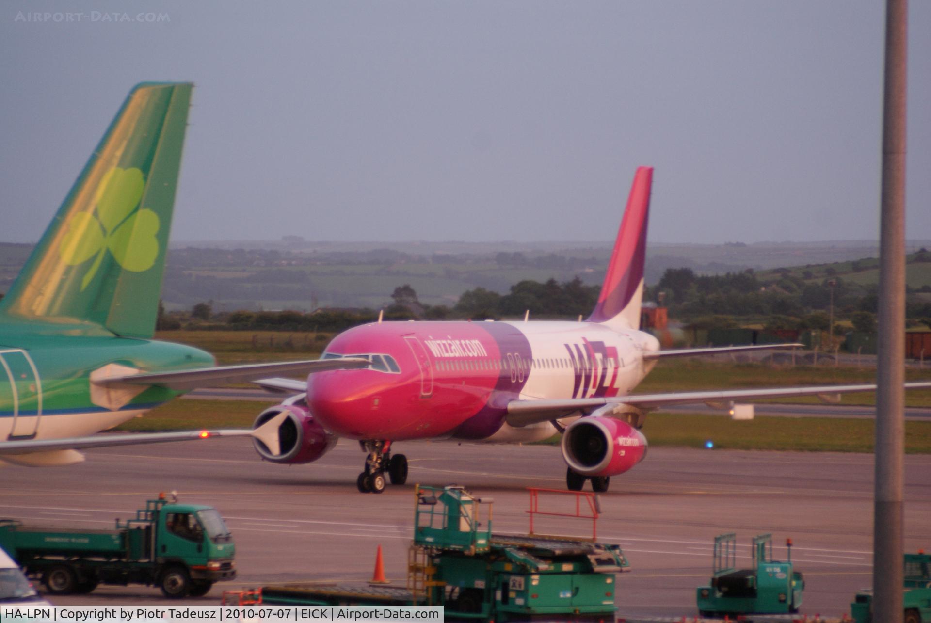 HA-LPN, 2007 Airbus A320-232 C/N 3354, Cork