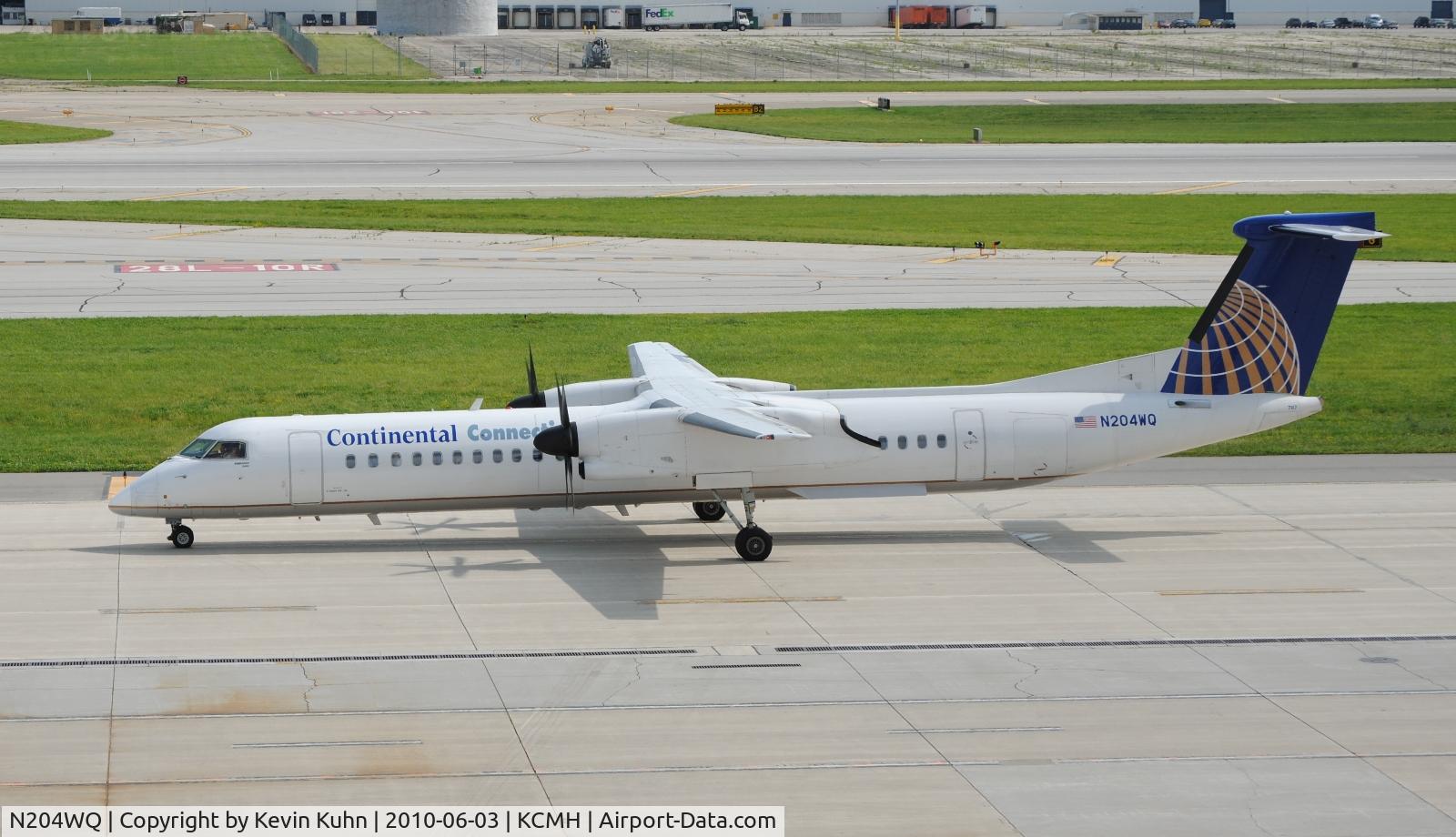 N204WQ, 2008 Bombardier DHC-8-402 Dash 8 C/N 4204, Q400