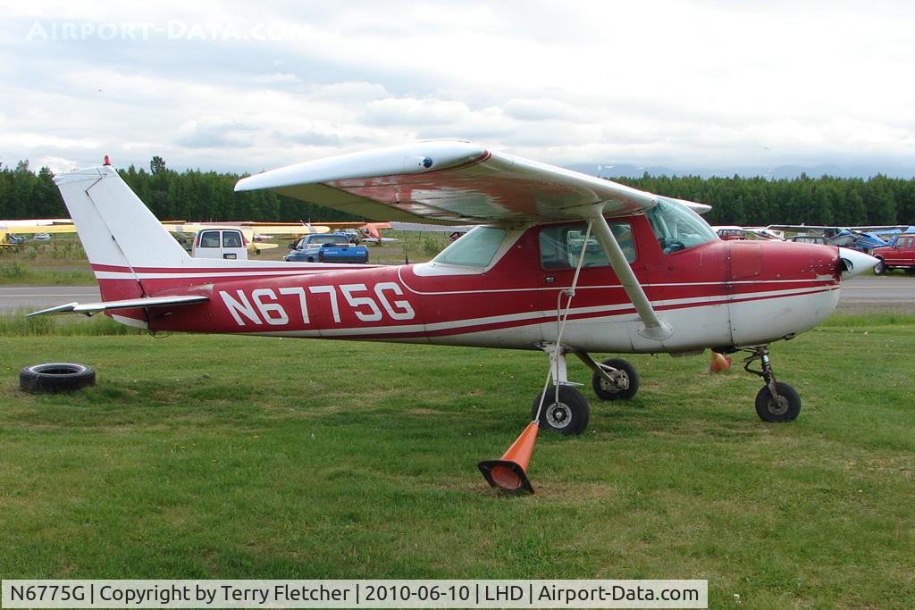 N6775G, 1970 Cessna 150L C/N 15072275, 1970 Cessna 150L, c/n: 15072275 at Lake Hood