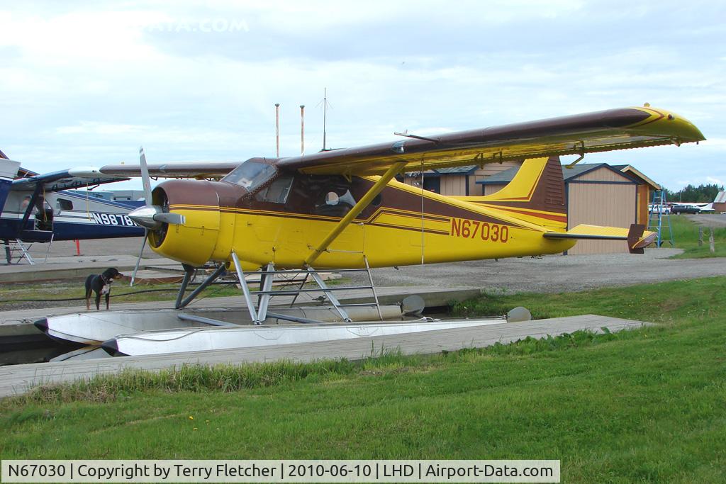 N67030, 1958 De Havilland Canada U-6A Beaver C/N 1372, 1958 Dehavilland DHC-2, c/n: 1372 at Lake Hood