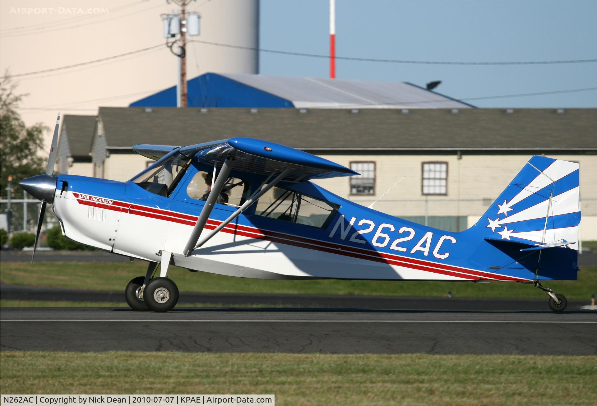 N262AC, 1996 American Champion 8KCAB Super Decathlon C/N 766-96, KPAE