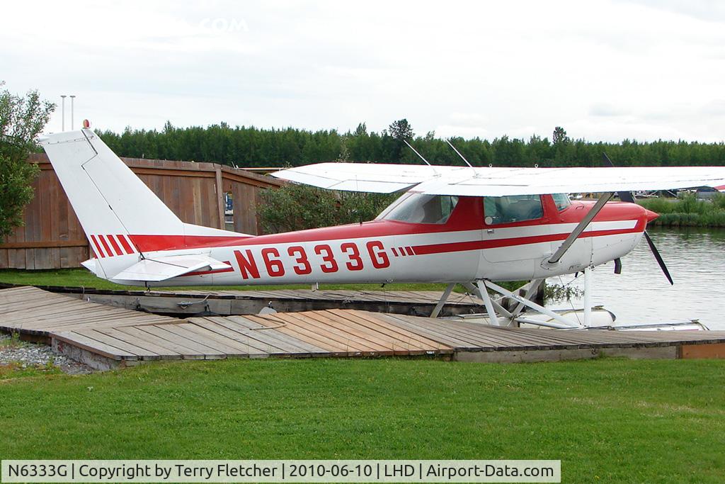 N6333G, 1970 Cessna 150K C/N 15071833, 1970 Cessna 150K, c/n: 15071833 on Lake Hood