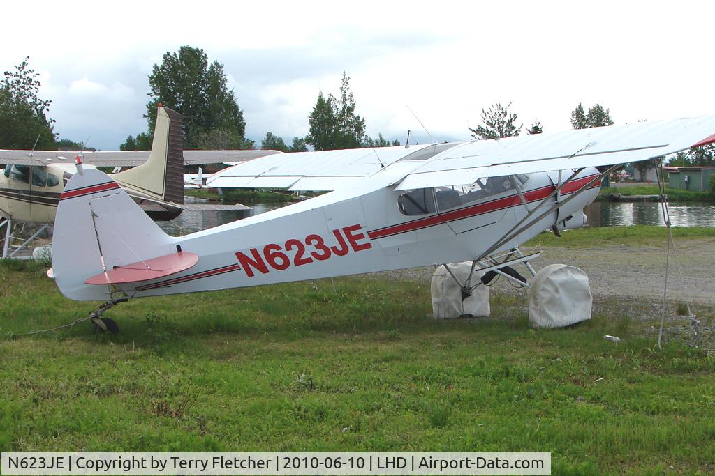 N623JE, 1965 Piper PA-18-150 Super Cub C/N 18-8272, 1965 Piper PA-18-150, c/n: 18-8272 on Lake Hood