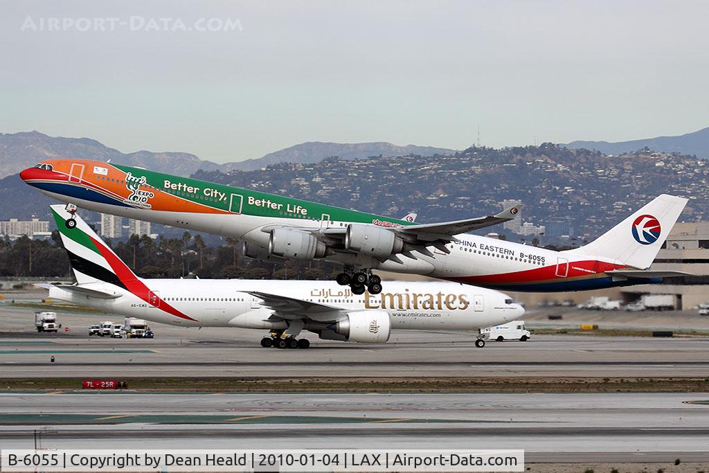B-6055, 2004 Airbus A340-642 C/N 586, China Eastern B-6055 
