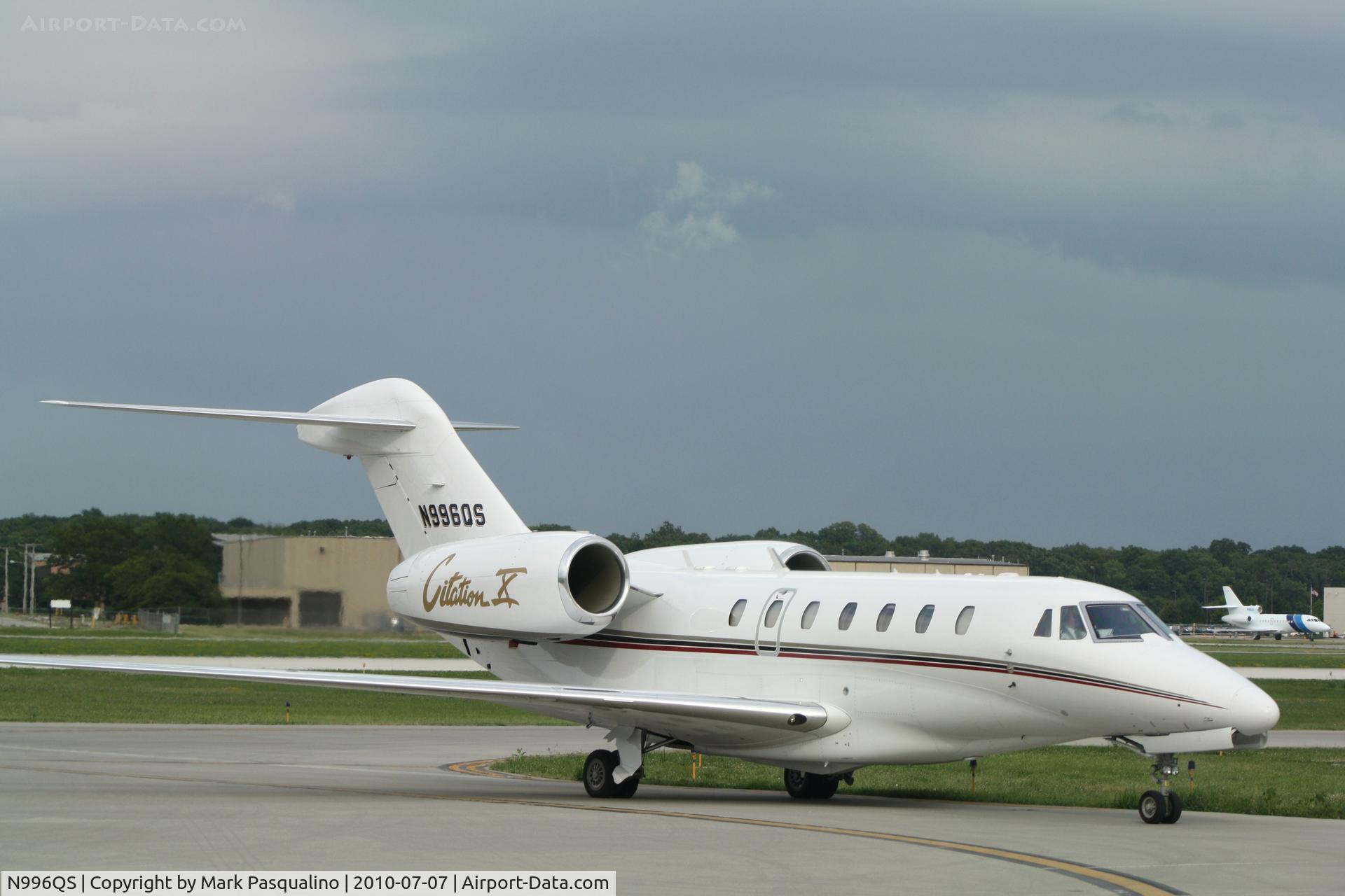 N996QS, 2002 Cessna 750 Citation X C/N 750-0196, Cessna 750