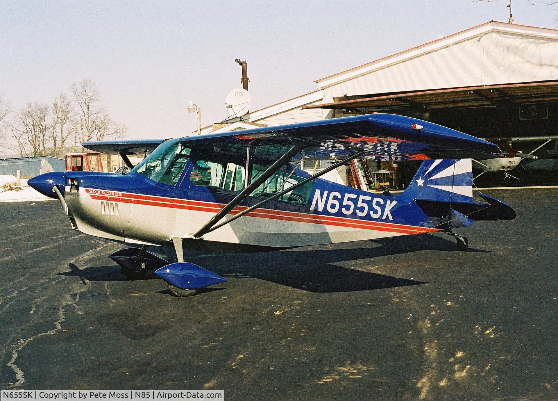 N655SK, 2001 American Champion 8KCAB Super Decathlon C/N 876-2000, Super Decathlon N655SK