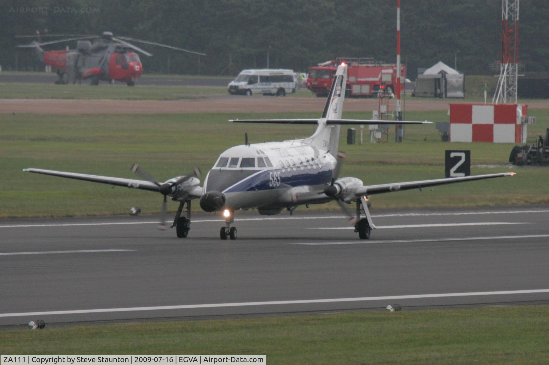 ZA111, Scottish Aviation HP-137 Jetstream T.2 C/N 211, Taken at the Royal International Air Tattoo 2009
