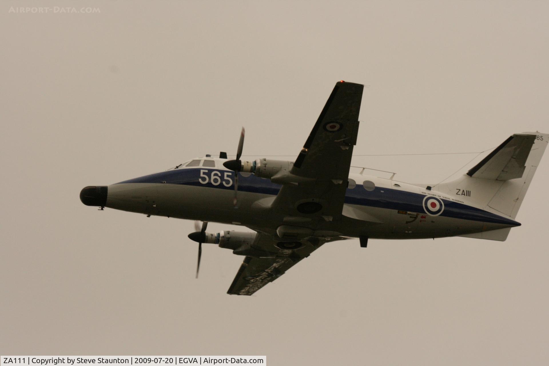 ZA111, Scottish Aviation HP-137 Jetstream T.2 C/N 211, Taken at the Royal International Air Tattoo 2009