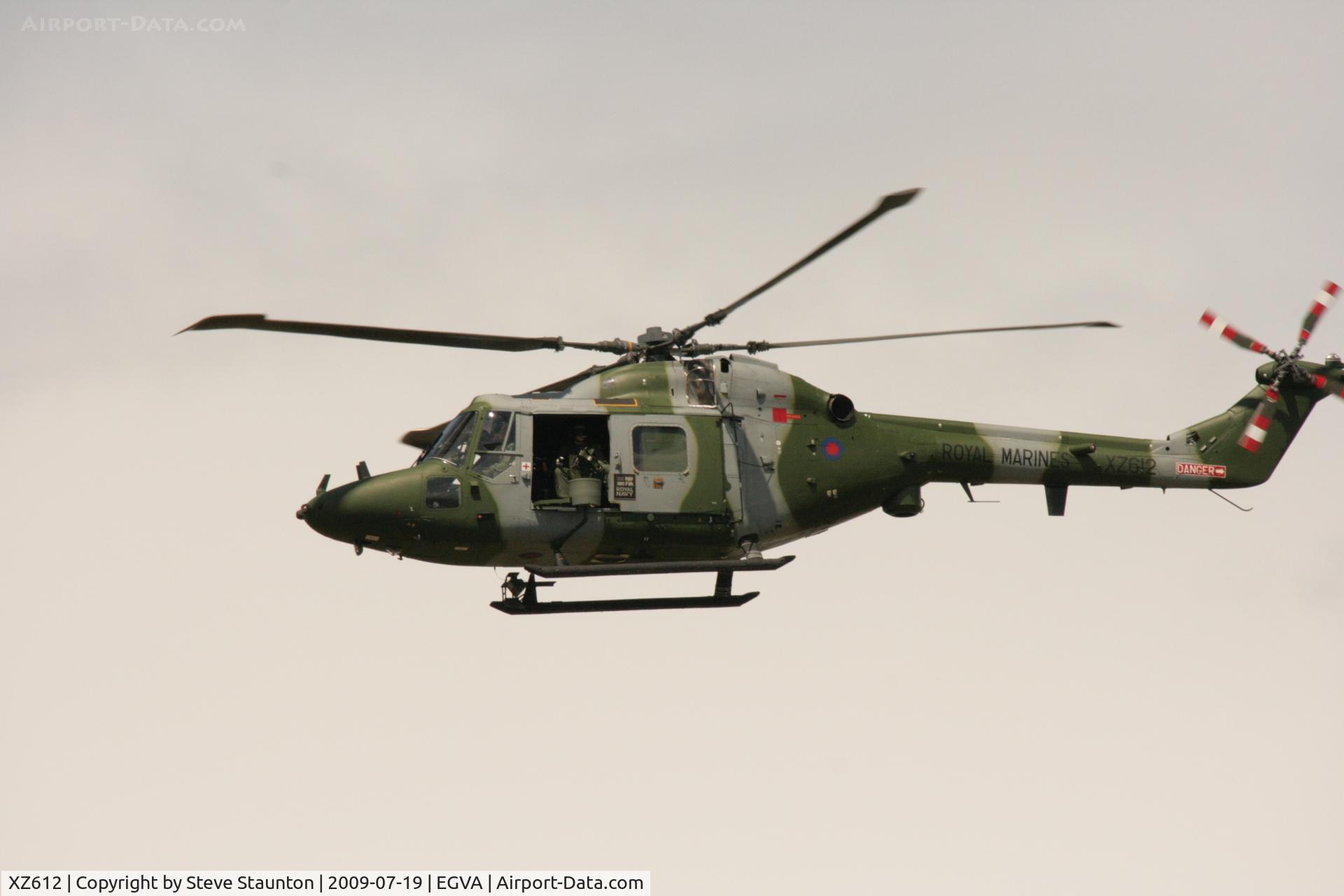 XZ612, 1980 Westland Lynx AH.7 C/N 159, Taken at the Royal International Air Tattoo 2009