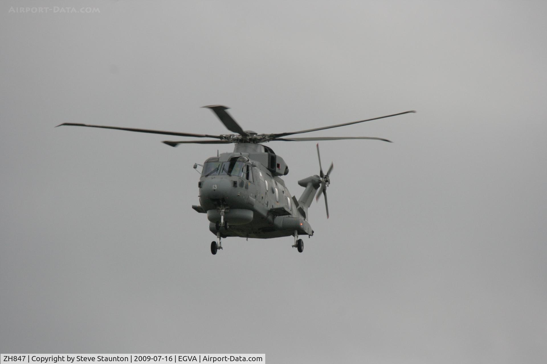 ZH847, 2003 Westland EH-101 Merlin HM1 (Mk111) C/N 50111/RN27, Taken at the Royal International Air Tattoo 2009