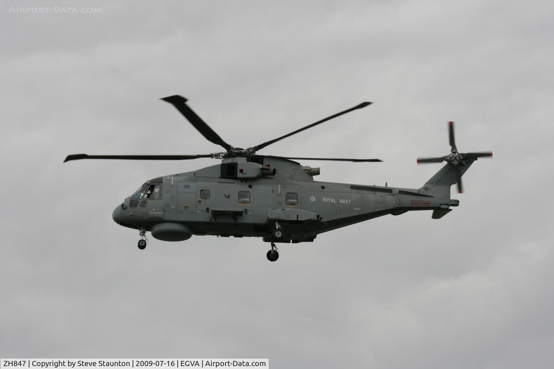 ZH847, 2003 Westland EH-101 Merlin HM1 (Mk111) C/N 50111/RN27, Taken at the Royal International Air Tattoo 2009