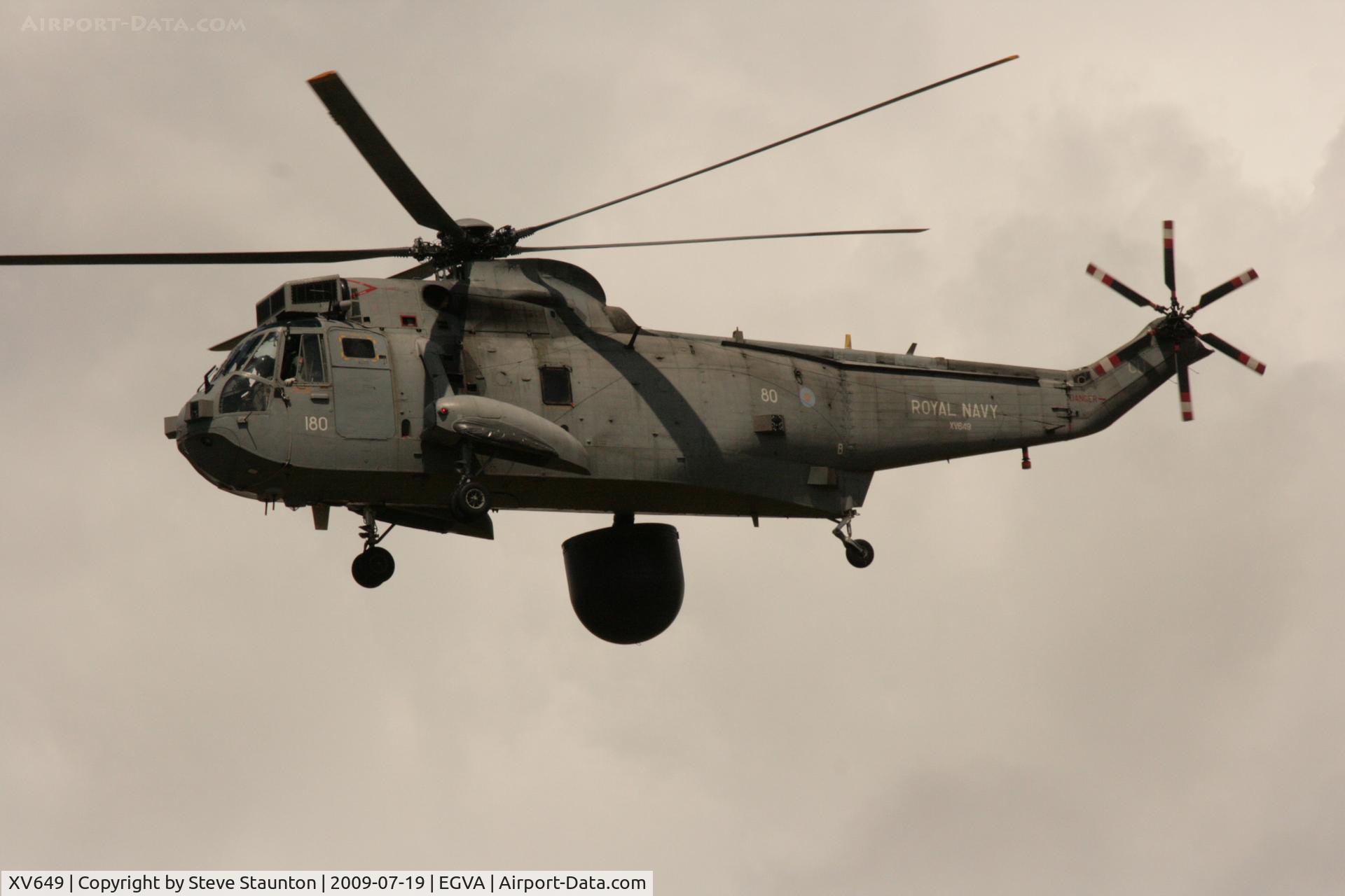 XV649, 1969 Westland Sea King ASaC.7 C/N WA637, Taken at the Royal International Air Tattoo 2009