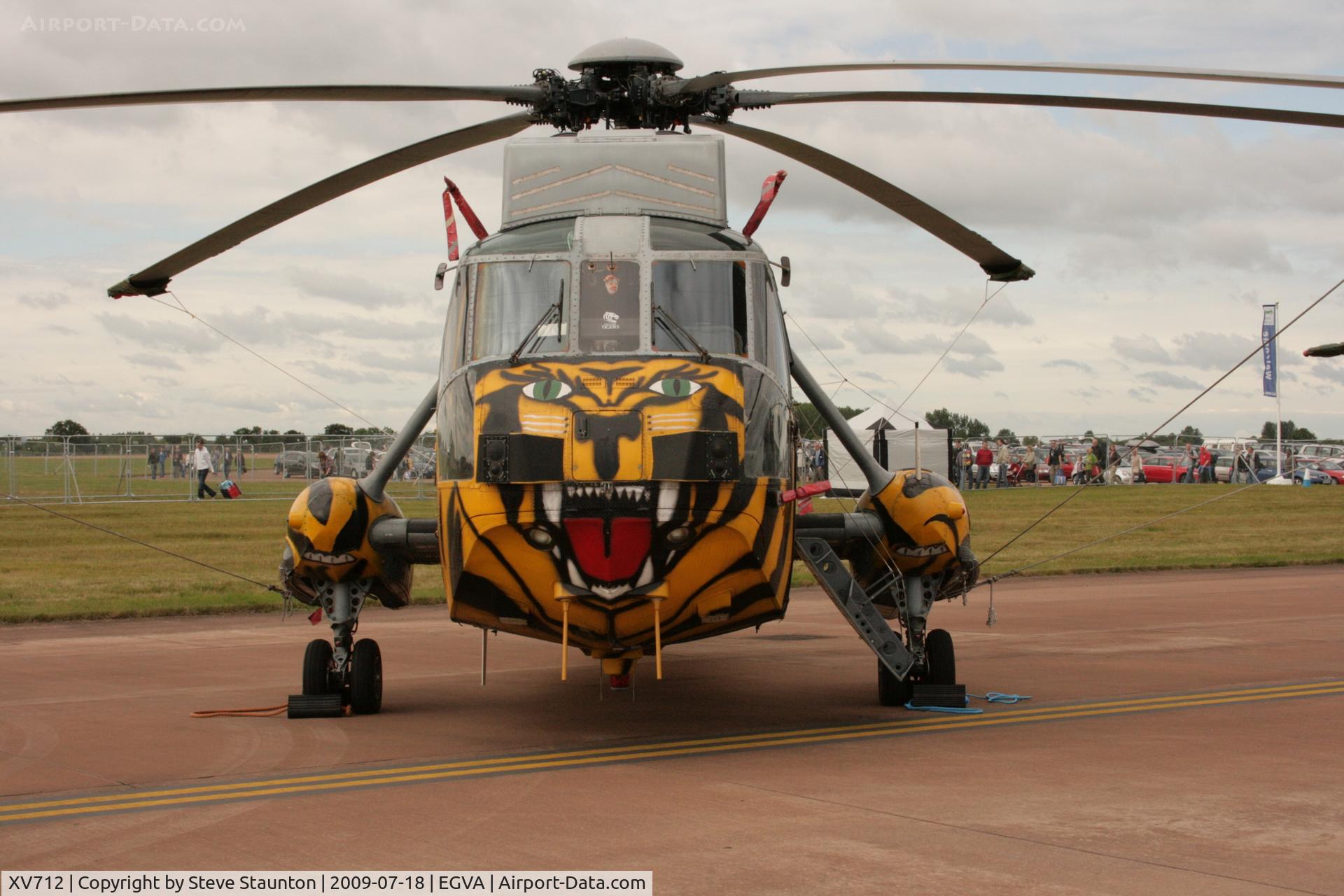 XV712, 1972 Westland Sea King HAS.6 C/N WA683, Taken at the Royal International Air Tattoo 2009