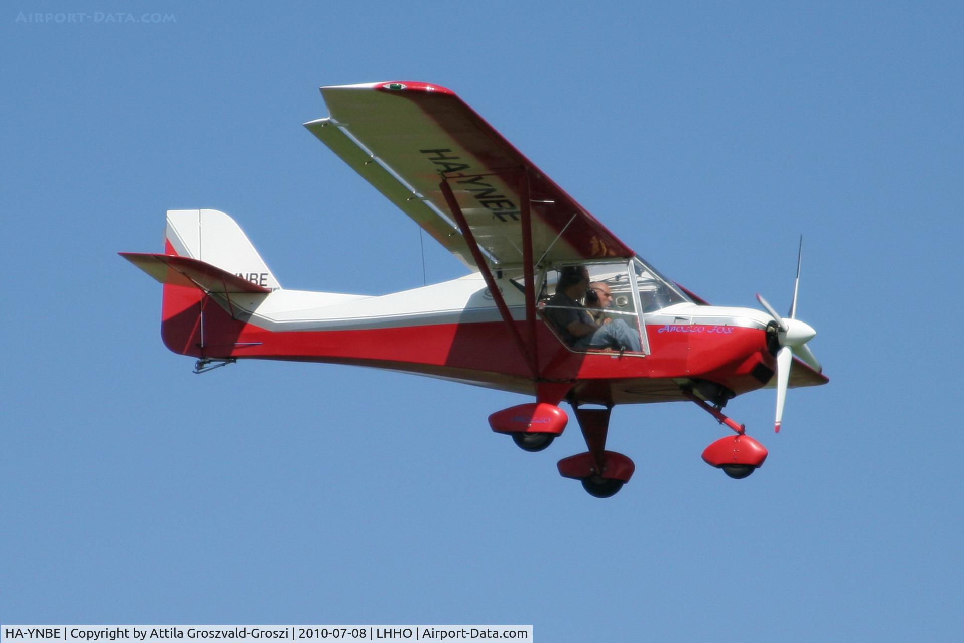 HA-YNBE, 2001 Halley Apollo Fox C/N 120501, Hajduszoboszló Airport, Hungary.