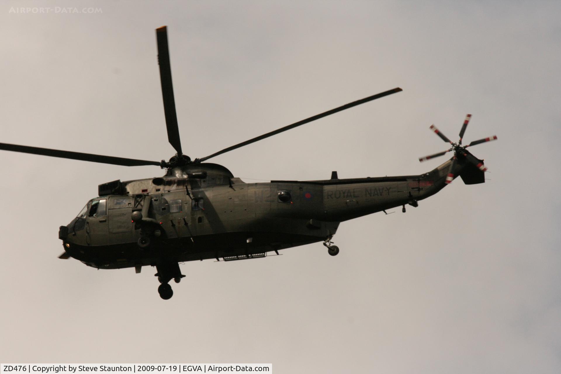 ZD476, 1983 Westland Sea King HC.4 C/N WA931, Taken at the Royal International Air Tattoo 2009