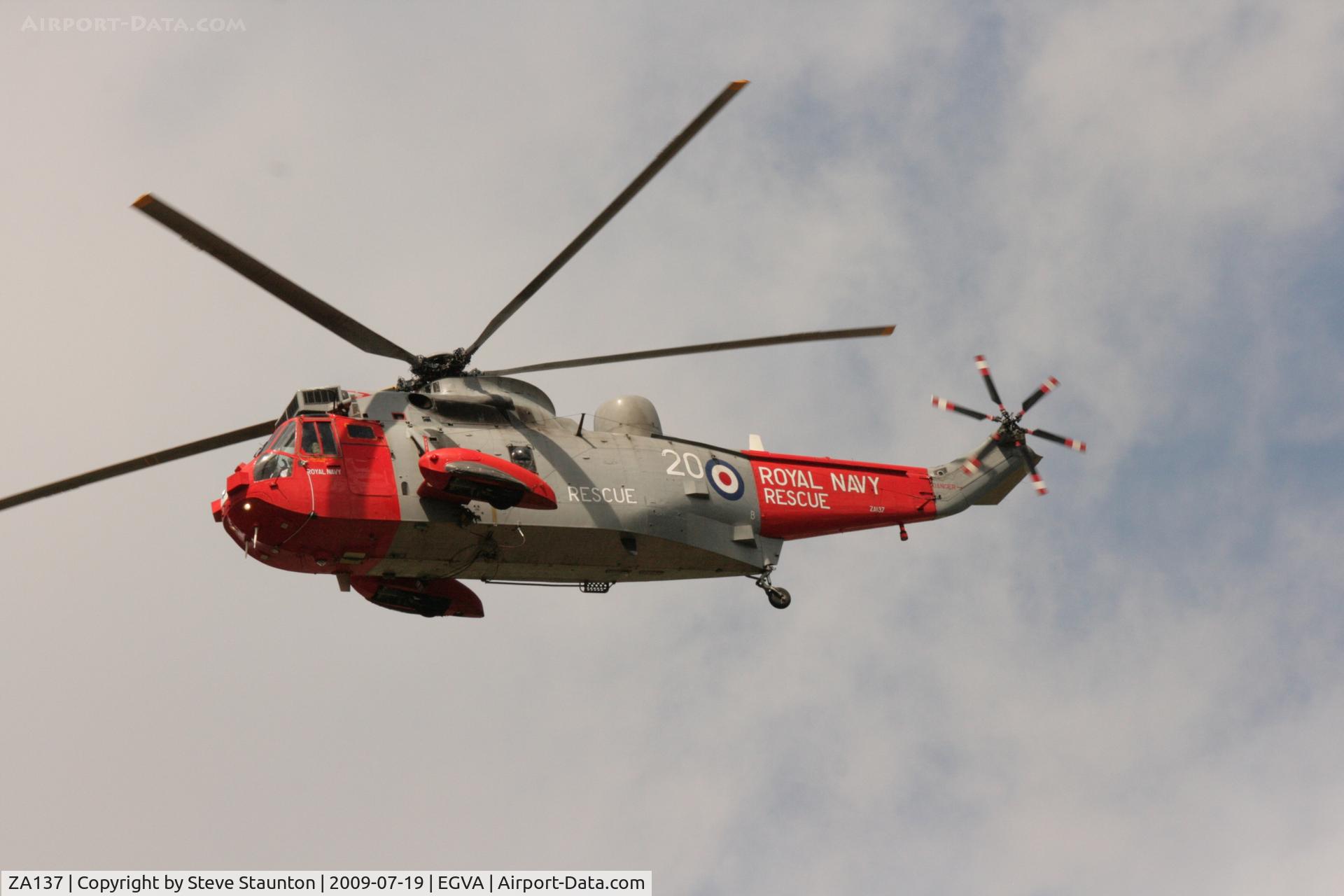 ZA137, 1981 Westland Sea King HU.5SAR C/N WA898, Taken at the Royal International Air Tattoo 2009
