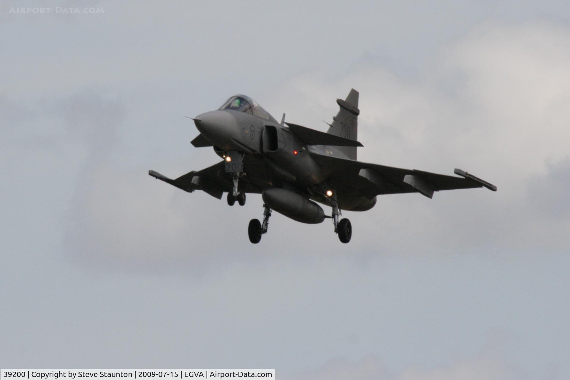 39200, Saab JAS-39A Gripen C/N 39200, Taken at the Royal International Air Tattoo 2009