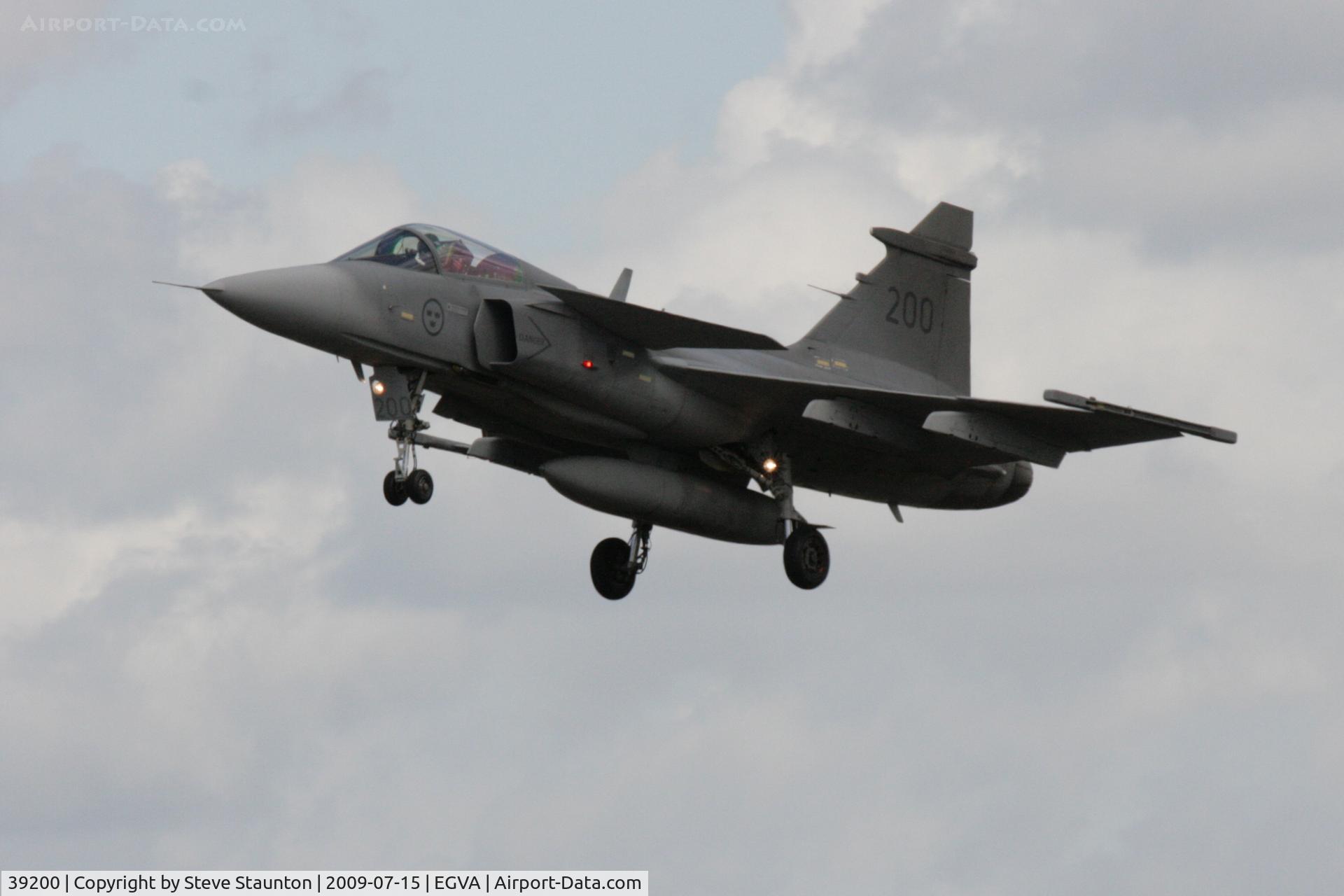 39200, Saab JAS-39A Gripen C/N 39200, Taken at the Royal International Air Tattoo 2009
