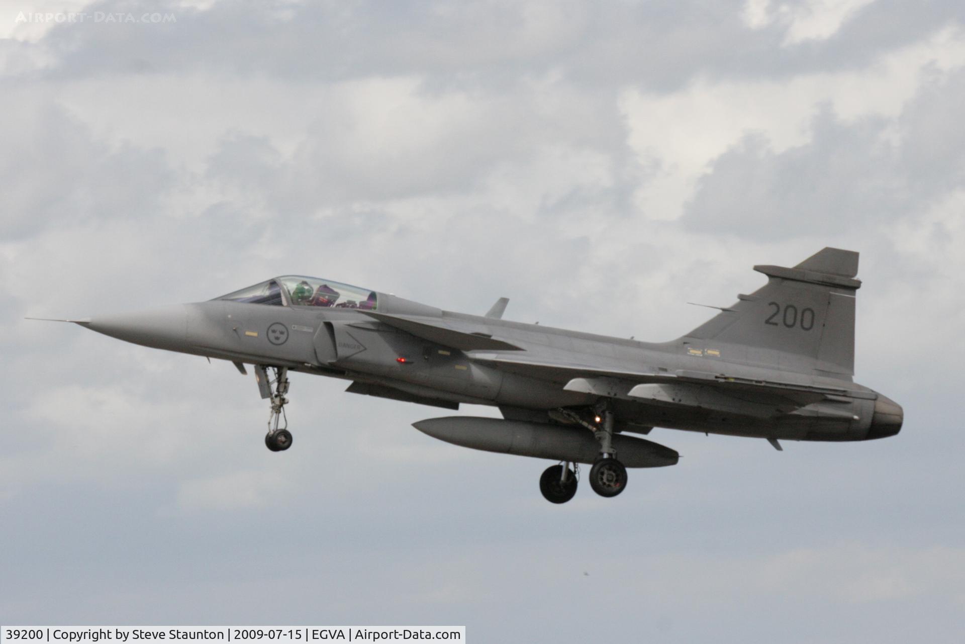 39200, Saab JAS-39A Gripen C/N 39200, Taken at the Royal International Air Tattoo 2009