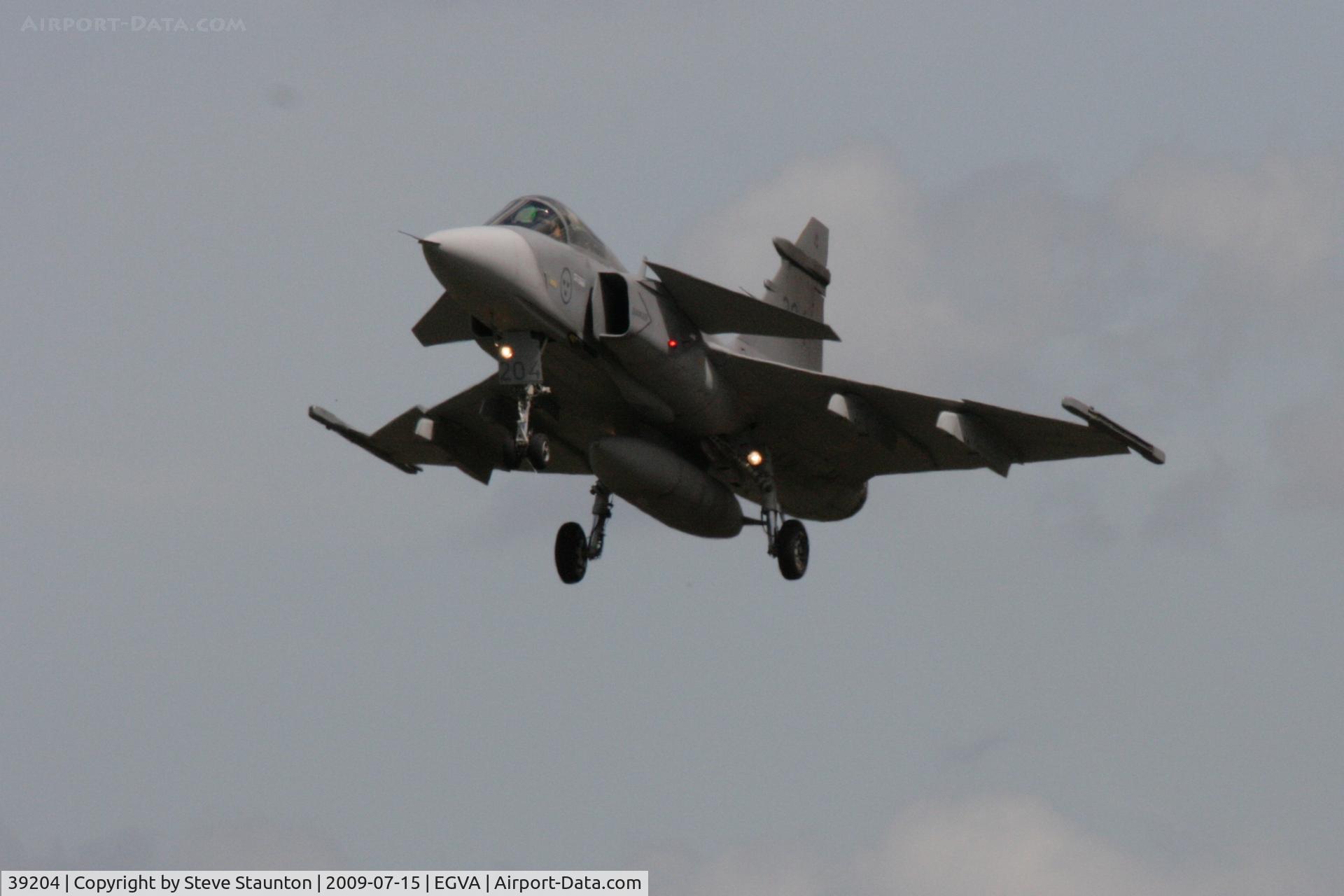 39204, Saab JAS-39A Gripen C/N 39204, Taken at the Royal International Air Tattoo 2009