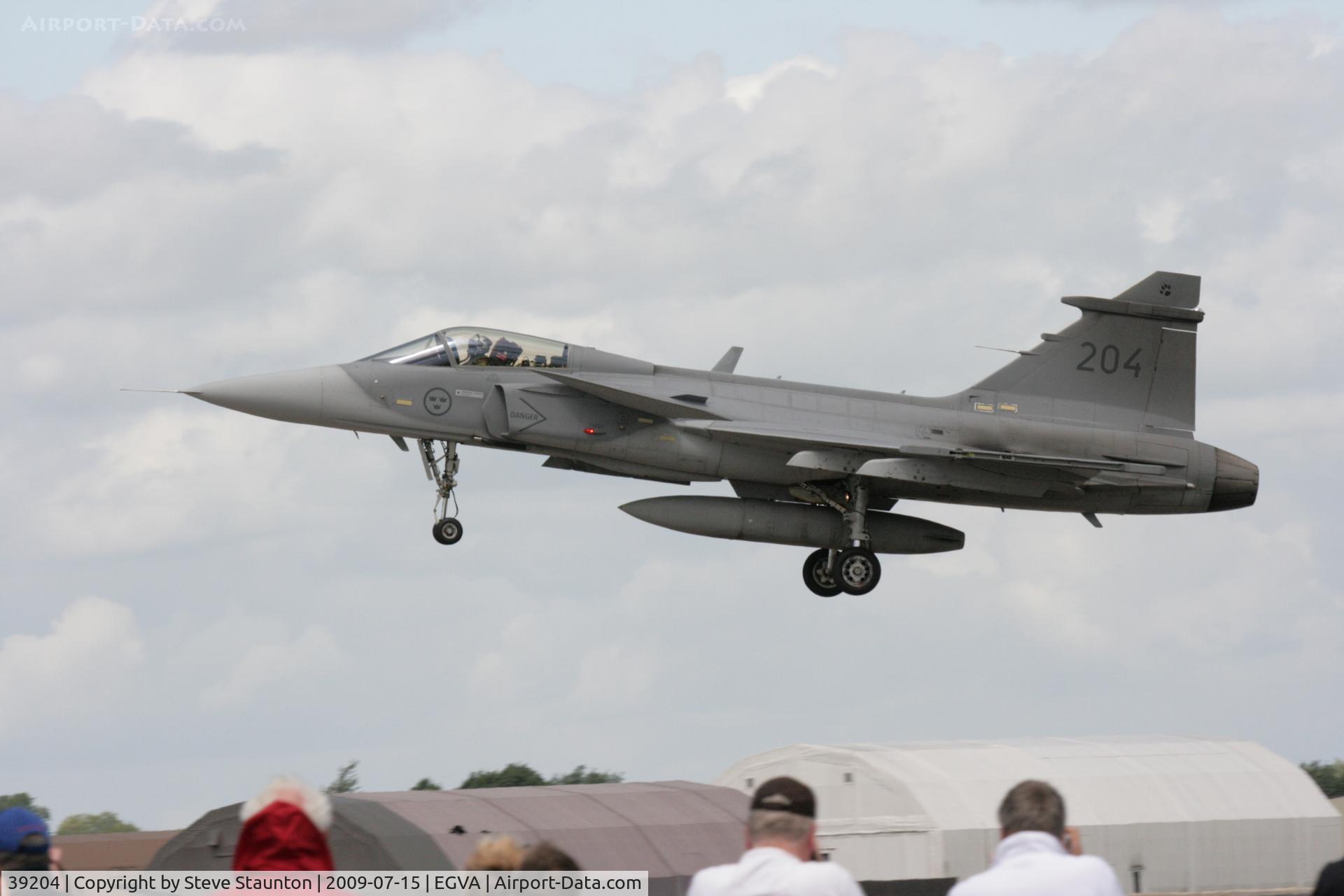 39204, Saab JAS-39A Gripen C/N 39204, Taken at the Royal International Air Tattoo 2009