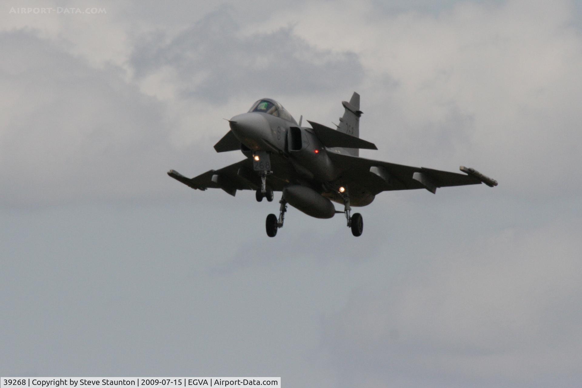 39268, Saab JAS-39C Gripen C/N 39268, Taken at the Royal International Air Tattoo 2009