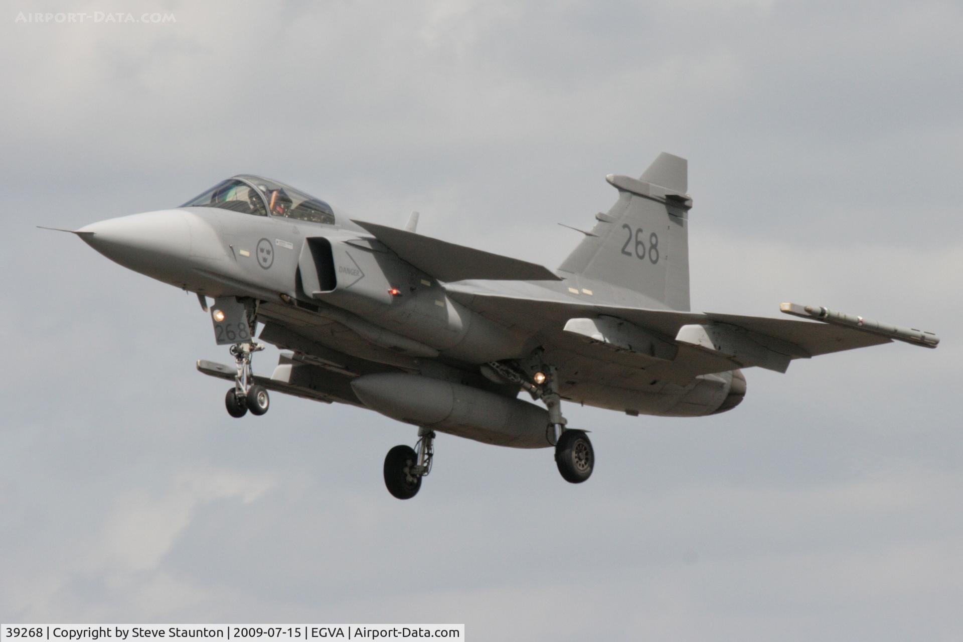 39268, Saab JAS-39C Gripen C/N 39268, Taken at the Royal International Air Tattoo 2009