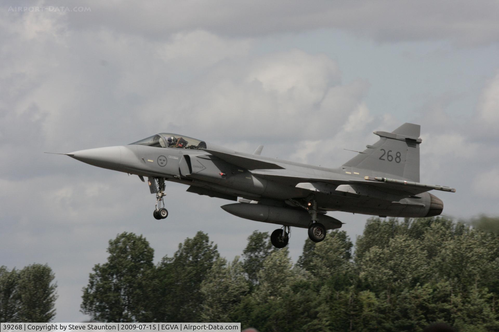 39268, Saab JAS-39C Gripen C/N 39268, Taken at the Royal International Air Tattoo 2009