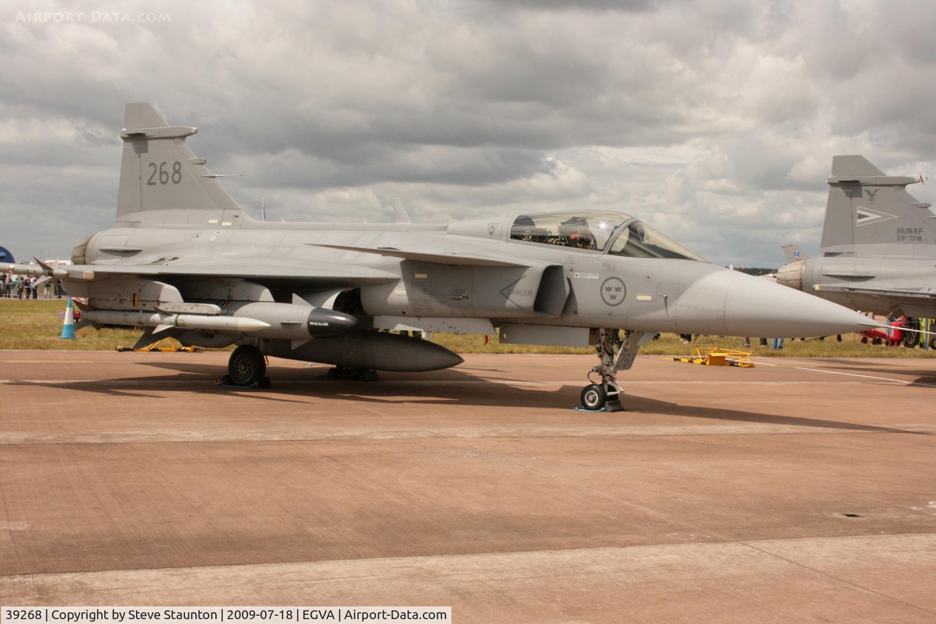 39268, Saab JAS-39C Gripen C/N 39268, Taken at the Royal International Air Tattoo 2009