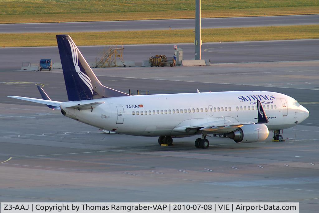 Z3-AAJ, 1987 Boeing 737-33A C/N 23827, Skywings International Boeing 737-300