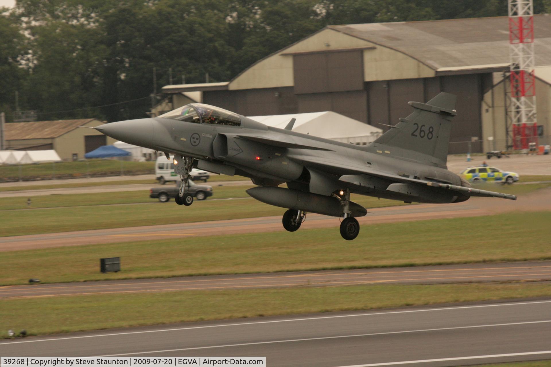 39268, Saab JAS-39C Gripen C/N 39268, Taken at the Royal International Air Tattoo 2009