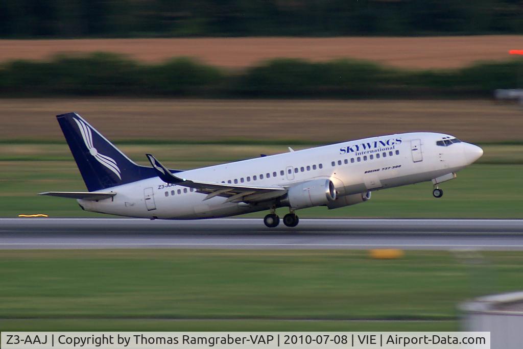 Z3-AAJ, 1987 Boeing 737-33A C/N 23827, Skywings International Boeing 737-300