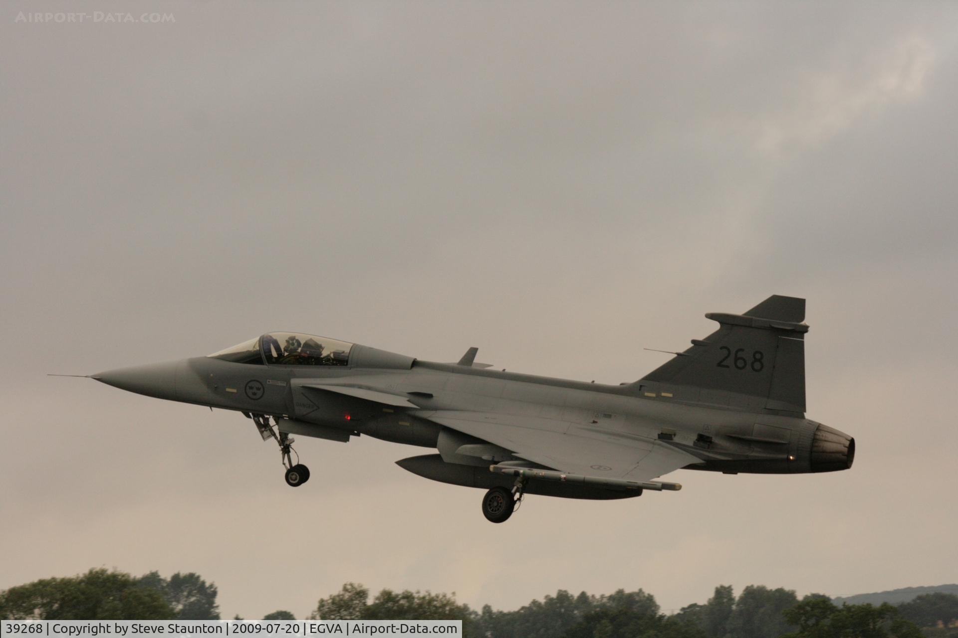39268, Saab JAS-39C Gripen C/N 39268, Taken at the Royal International Air Tattoo 2009