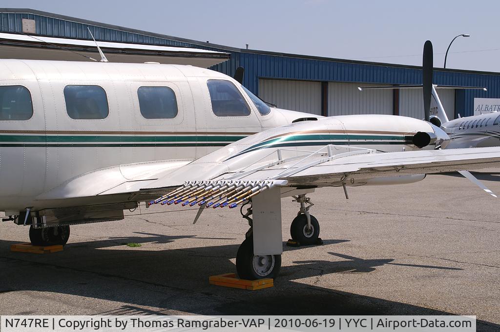 N747RE, Piper PA-31T C/N 31T-7720032, Weather Modification Inc. Piper 31