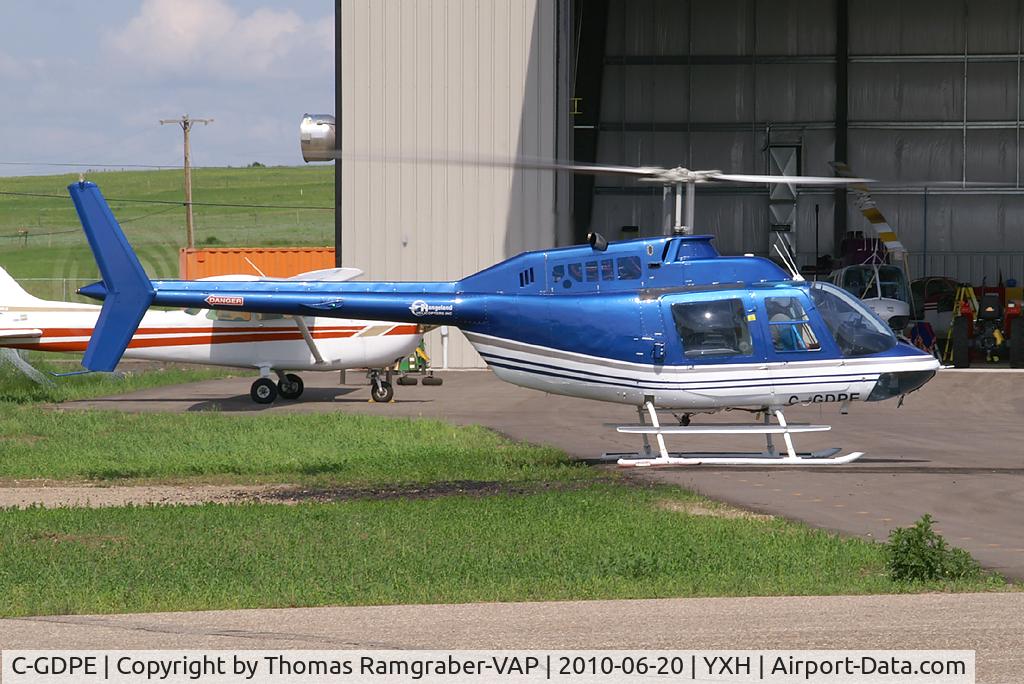 C-GDPE, 1970 Bell 206B JetRanger II C/N 630, Rangeland Helicopter Inc. Bell 206