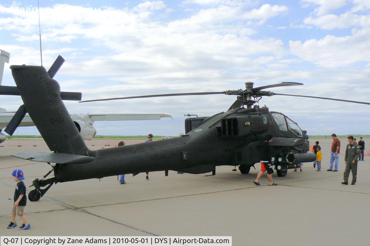 Q-07, Boeing AH-64DN Apache C/N DN007, Dutch Air Force AH-64D Apache Longbow At the B-1B 25th Anniversary Airshow - Big Country Airfest, Dyess AFB, Abilene, TX