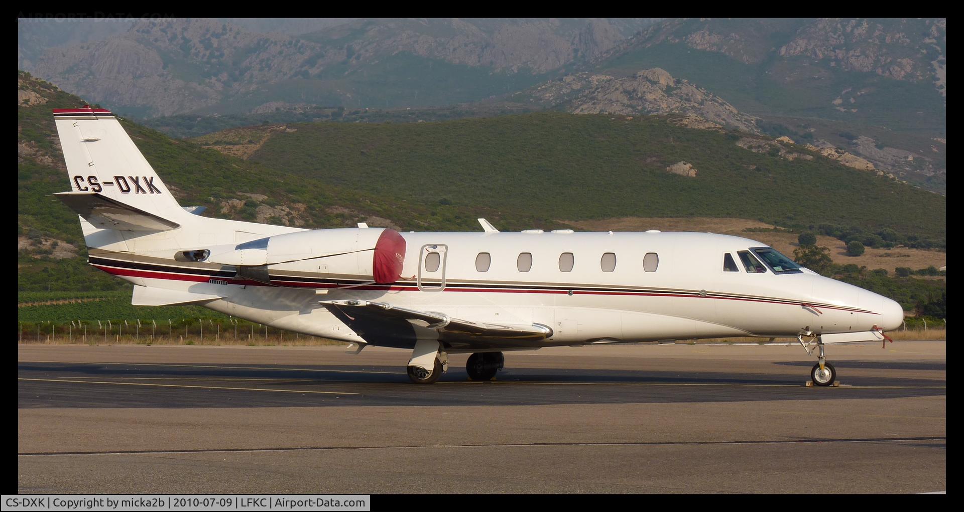 CS-DXK, 2006 Cessna 560XL Citation XLS C/N 560-5633, Parked.