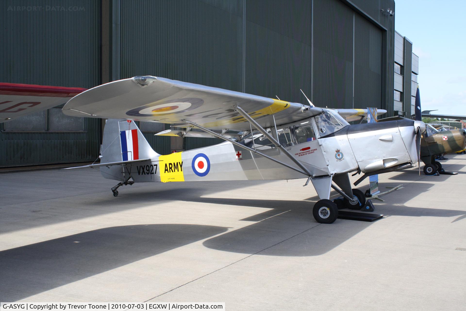 G-ASYG, 1964 Beagle A-61 Terrier 2 C/N B.637, A.61 SERIES 2, c/n: B.637