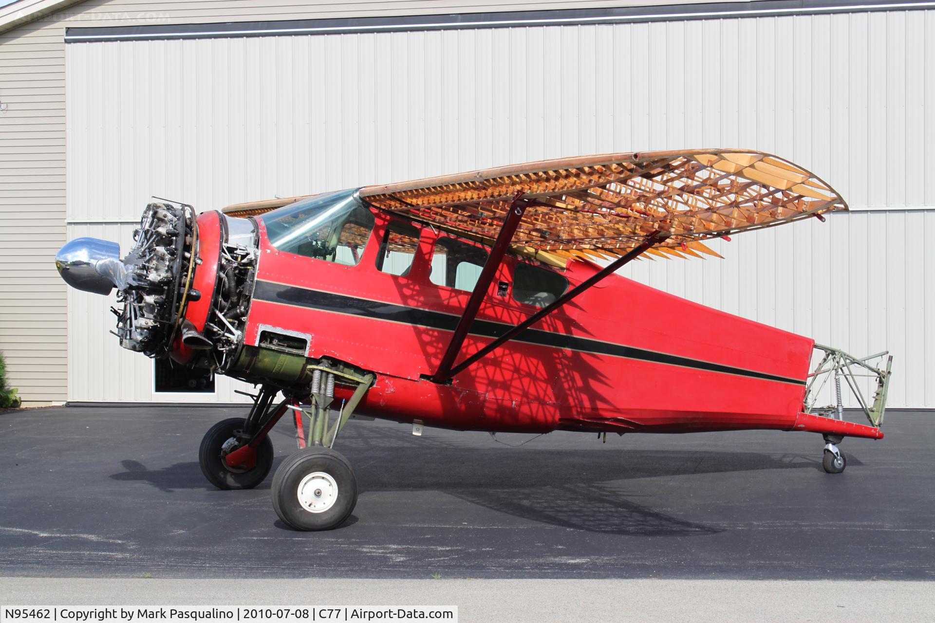 N95462, 1943 Howard Aircraft DGA-15P C/N 771, Howard DGA-15P