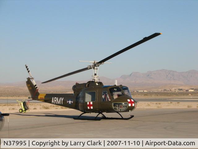N37995, 1960 Bell UH-1B Iroquois C/N 205, Nellis AFB airshow.